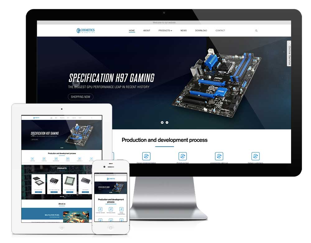 餐饮电商网站案例